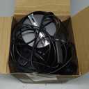 Tuanse 6 Pcs Polished Metal Desktop Lamp E26 E27 Screw Light Bulb Sockets Holder Base Lamp Replacement Base for Holding Bulb 6 Feet Cord on Off Switch Plug(Black)