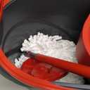 O-Cedar EasyWring Microfiber Spin Mop, Bucket Floor Cleaning System, Red, Gray, Standard,#1 Easywring System
