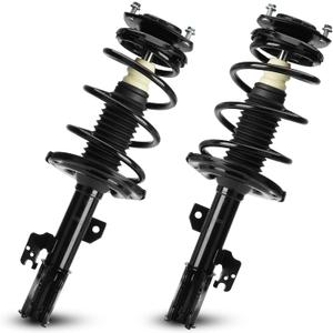 Front Left & Right Complete Strut Coil Spring Assembly Shock Absorber fit for Toyota Camry Solara 3.0L 3.3L V6 2004-2006, for Lexus ES330 2004-2006, Replace 172205 172206