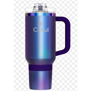 Cirkul 40oz. Lilac Stainless Steel Tumbler with Handle