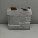 Heated Blanket Throw with 1/2/4/6/8 Hours Auto-Off 10 Heat Level, 50'' * 60'' Cozy Faux Rabbit Fur Bubble Electric Blanket with Overheat Protection(Tie-Dye Dark Grey)