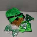 St. Patrick's Day Party Accessory Set, Hat, Beard, Bow Tie, Tie, Bracelet and Glasses, Leprechaun Costume for Parties, Celebrations