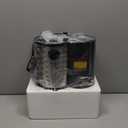 Qcen Juicer Machine, 500W Centrifugal Juicer Extractor with Wide Mouth 3 Feed Chute for Fruit Vegetable, Easy to Clean, Stainless Steel, BPA-free (Black)