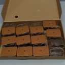 24 Pcs Chair Leg Floor Protectors for Hardwood Floors Rectangle Silicone Covers to Protect Wood Tile Floors Felt Pads Furniture Leg Caps Reduce Noise (Fit L:2" to 2-1/2",W:1" to 1-1/2")