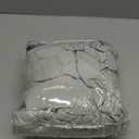 Nestl Light Grey Duvet Cover Queen Size - Soft Double Brushed Queen Duvet Cover Set, 3 Piece, with Button Closure, 1 Duvet Cover 90x90 inches and 2 Pillow Shams