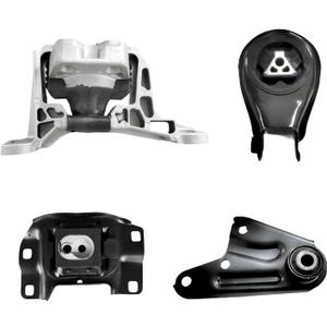 Yllhaoyuan Set of 4 Motor Mounts for Mazda 3 2.0L Automatic (2010-2013) - Replaces A4405, A4420, A4418 - Fixes Vibration - Not for 3i/GS-Sky/Manual