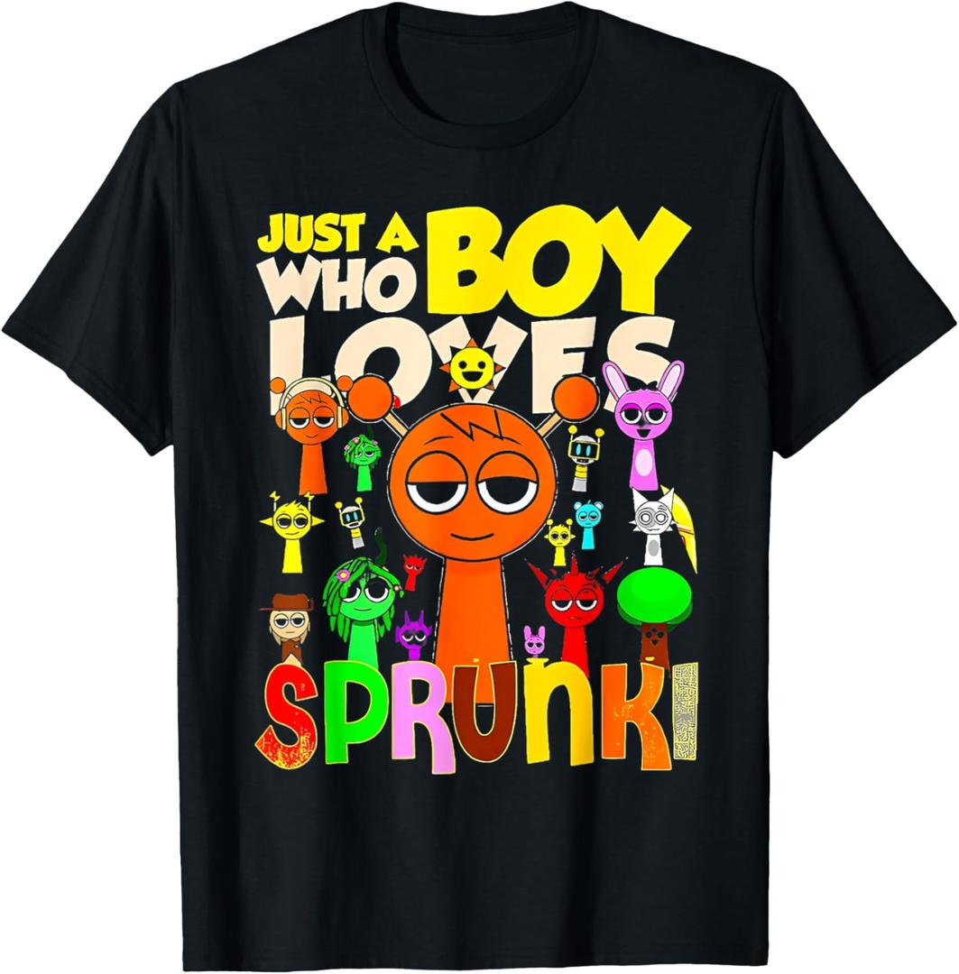 Just A Boy Who Love Spunk It's My Birthday Kids T-Shirt, Size S