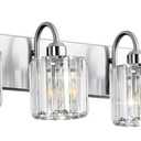 Bathroom Lights Over Mirror,Bathroom Vanity Light Fixtures,Brushed Nickel for Bathroom, 6