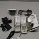 AT&T DL72219 DECT 6.0 2-Handset Cordless Phone for Home with Connect to Cell, Call Blocking, 1.8" Backlit Screen, Big Buttons, intercom, and Unsurpassed Range