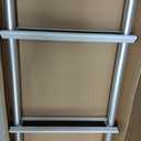 RV Bunk Ladder,11-Level Height Adjustment Options（56.6”~66.2”）, Lightweight Aluminum Bunk Bed Ladder with Anti-Slip Wide Pedal,330lbs Capacity Step Ladder & Flexible Hooks,for RV,Camper,Dormitory