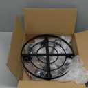 AMAGABELI GARDEN & HOME Plant Caddy with Wheels Heavy Duty 14 2 Pack Rolling Plant Stand Plant Dolly Iron Wheeled Lockable Casters Round Pot Mover Rollers Indoor Outdoor Planter Trolley Metal