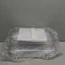 Delamu 2-Tier Multi-Purpose Bathroom Under Sink Organizers and Storage, Stackable Kitchen Pantry Organization, Pull Out Medicine Cabinet Organizer with Movable Dividers, White, 2 Pack