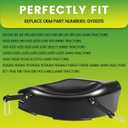 GY00115 42'' Deck Mulch Cover Perfectly Fit for John Deere 102 L 105 110 111 118 LA 115 X 110 120 D 125 S 240 Series Mowers