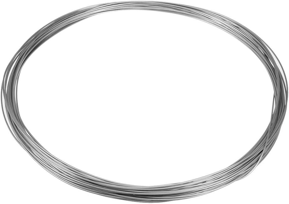 uxcell 1.2mm 17AWG Heating Resistor Wire Wrapping Nichrome Resistance Wires for Heating Elements 49ft