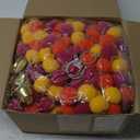 Suncalla 12 Pcs Diwali Decorations Hindu Temple Mandir for Home Marigold Garland 4 ft Long Artificial Marigold Flowers with Gold Bells Decor for Home, Pooja, Diwali, Wedding, Christmas(Colorful)