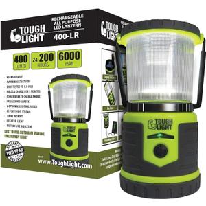 USB Rechargeable Camping Lantern, 400 Lumens LED Lantern, Hanging Tent Lamp, 6000mAh Power Bank, 200 Hour, 6 Modes, for Outdoors & Emergency