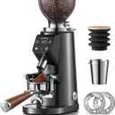 DAOFEL 64MM Flat Burr Coffee Grinder Electric,100 Adjustable Grind Settings