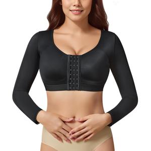 BRABIC Shaper Tops for Women Arm Compression Post Surgery Front Closure Bra Tank Top Shapewear, S