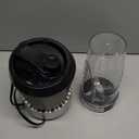 TOPZEE Personal Smoothie Blender, 1000W Single-Serve Blender with 24oz To-Go Cup, Twist-On Start/Stop, for Protein Shakes & Smoothies, Compact Countertop Blender, Black