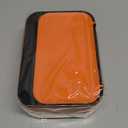 Wipes Dispenser, Wipe Holder for Baby & Adult, Seposeve Refillable Wipe Container, Keeps Wipes Fresh, One-Handed Operation. Non-Slip, Easy Open/Close Wipes Pouch Case, Orange