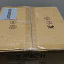 FCTWAKS 16 Inch Mid Century Modern Milk Glass Flush Mount Ceiling Light, 3CCT Selectable, Dimmable, Large Vintage Ceiling Light Fixture for Bedroom, Hallway, Entryway, 30W Led, ETL Listed, White