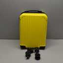 Personal Item Suitcase 18x14x8 Inches Hardside Built In TSA Lock & USB Port Lightweight Luggage With Removable Silent Wheels Underseat Carry-On Bag For Spirit and Frontier and More (Yellow)