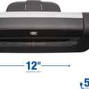 GBC Thermal Laminator Machine, Fusion 7000L, 12 Inch, 1 Min Warm-Up, 3-10 Mil, with 50 EZUse Laminating Pouches (1703098F)