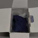 UNCN Long Heating pad for Neck and Shoulders Back 33 * 5.9" microwavable Large Moist Heat Pack Warm hot Compress Neck wrap Weighted Bag Massage Reusable Herbal Nature Calming Portable (Navy Blue)