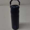 Stanley IceFlow Flip Straw 2.0 Water Bottle 24 OZ | Built-In Straw with Larger Opening | Lightweight & Leak-Resistant | Insulated Stainless Steel | BPA-Free | Navy