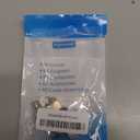 Eightwood BNC Splitter Adapter 2-Pack BNC Male to Dual Female Tee Type 3 Way Audio RF Coax Connector