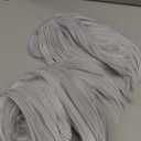 Wiggy Mermaid Frieren Cosplay Wig for Sousou no Frierenn, Long Silver White Wigs Ponytails + Wig Cap for Frieren Beyond Journey's End Halloween Christmas Costume Party