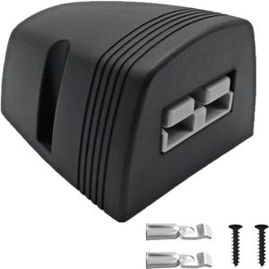 50A Plug Mounting Bracket for Anderson SB-50 Series Connectors, 12-24V DC 50Amp Battery Quick Connect/Disconnect Connector Mounting Bracket for Car Marine Trailer 50A Plug Mounting Bracket for Anderson SB-50 Series Connectors, 12-24V DC 50Amp Battery Quick Connect/Disconnect Connector Mounting Bracket for Car Marine Trailer