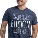 Funny T-Shirt Gifts for Dad | Fathers Day Humor Daddy Joke Regalos Tee Shirts for Men (Blue, XXXL)