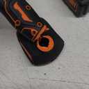 Leaf Blower Cordless with Battery and Charger, 500,000 RPM, Lightweight Handheld Design,Blower for Patio Cleaning,car Blowing Water, Lawn Care, Blowing Leaves and Dust (Bright Orange)