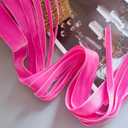 3 x Abbaoww 10 Yards Hot Pink Velvet Ribbon 5/8 Inch Wide Single Face Velvet Ribbon for Christmas Wreath Decoration Gift Wrapping DIY Project Bow Making