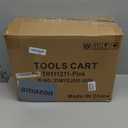 Portable Metal Tool Box with Drawers, Latches Tool Box with EVC Liners, Heavy Duty Tool Chest with Powder Coating for Garage, Office and Home (Pink)