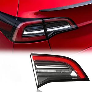 1077401-00-G 3 Pin Inner Trunk Tail Lights Compatible With Tesla Model 3 2017-2021 1077401-00-F 1077401-00-E 1502088-00-B Rear Lamp Driver Left Side