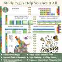 Large 2026 Planner with 7 months 2025, 8.5 x 11 Monthly, Weekly, Daily Planner with Colorful Tabs, 19 Months Calendar Agenda College School Supplies for Student Teacher Organizer(Green)