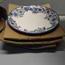 Pfaltzgraff 5216941 Gabriela Blue 16-Piece Dinnerware Set, Service for 4