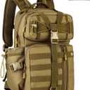 ArcEnCiel Hydration Pack Motorcycle Backpack Tactical Bag with Patch without Waterbladder