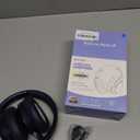 RUNOLIM Hybrid Active Noise Cancelling Headphones, 65H Playtime, Built-in Microphone, Bluetooth Wireless Over Ear Foldable Headphones with HiFi Audio, Home Travel Office