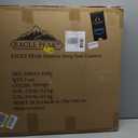 Easy-Going Waterproof Patio Chair Cushion Back 19x16 in + Seat 19x19x3 in Non-Slip Outdoor Seat Cushion with Zipper and Handle Orange