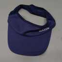 Sukeen Sports Sun Visor Men Women Lightweight Packable Cooling Stretchy Visor Hat for Running, Tennis, Golf (One Size, Navy Blue)