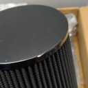 4" Cold Air Intake System + Heat Shield Compatible with 1999-2006 GMC/Chevy V8 4.8L/5.3L/6.0L Silverado 1500/2500/3500 (Black & Black)