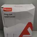 REEVAA Dog Truck Seat Cover for Back Seat, Hard Bottom Dog Hammock for Car, Pet Bed Extender for 2-4 Large Dogs, Waterproof Seat Protector, Universal XL Size Fits for Crew Cab Truck/ SUV, Black