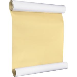 PATIKIL Twill Repair Patches for Sofa Tent Bag,16x79in Self-Adhesive Patches Repair for Clothing, Fabric Crafts, Kit for Backpack Shoe Decoration (Beige Yellow)