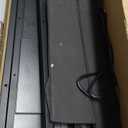 DUMOS Gaming Desk, Computer Desk with USB Charging Ports, Power Outlets, Type-C and LED Lights, Reversible L Shaped Desk with Storage Shelves & Monitor Stand for Office Gaming Room Black 48IN