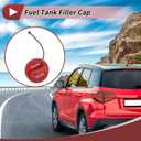 Gas Fuel Cap for Mercedes Benz C Class W205 Fuel Tank Cap No.2224700105 Black White Blue Red