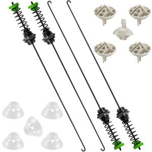W11130362 WTW5000DW2 WTW5000DW3 WTW5000DW0 MVWC565FW0 MVWX655DW1 Washer Suspension Rod Kit Fit for Whirl-pool May-tag Ken-more Washer, Replaces 11022352510 W10594080 W10735786 W10748956 by AMI PARTS