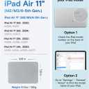 MOFT Dynamic Folio Case for iPad Air 11"(M4 2026 / M3 2025 / M2 2024) & iPad Air 10.9-inch 5th 4th Generation 2022 2020, Slim Magnetic Stand Case with 20+ Viewing Angles, Soothing Mist x Misty Cove